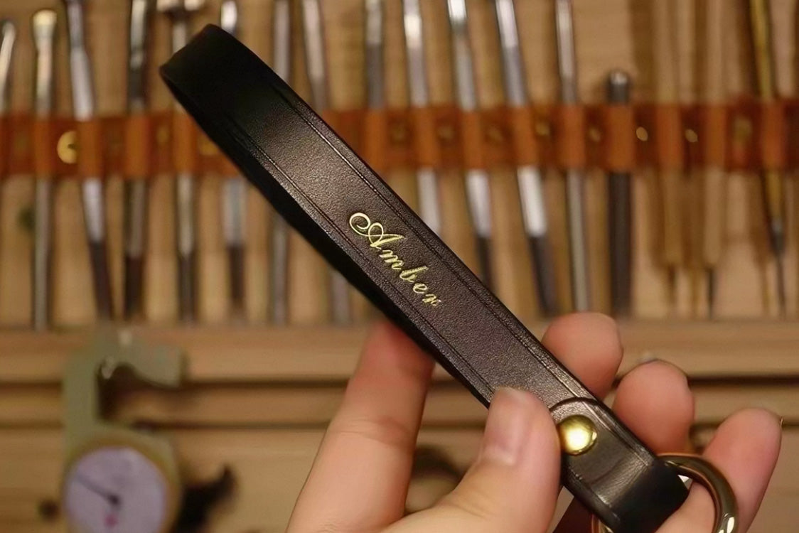 How We Personalise Your Leather Goods — Our Custom Engraving Process